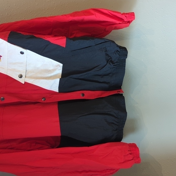 Norman Todd Classic Vintage Nascar Pepsi Jacket XL Red Black White Pockets y2k - Picture 4 of 11